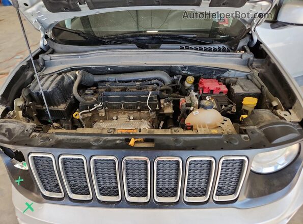 ZACNJDBB1MPN10475 2021 JEEP RENEGADE Silver Շարժիչի բաժամունքի տեսք