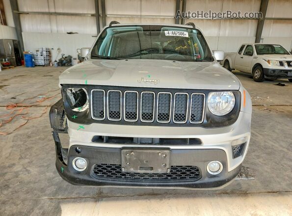 ZACNJDBB1MPN10475 2021 JEEP RENEGADE Silver Դիմացի տեսք