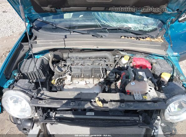 ZACNJDBB3MPN34633 2021 JEEP RENEGADE Бирюзовый Вид сзади