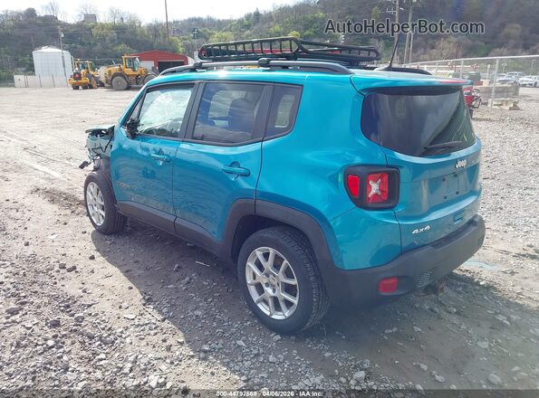 ZACNJDBB3MPN34633 2021 JEEP RENEGADE Бирюзовый Задняя левая четверть