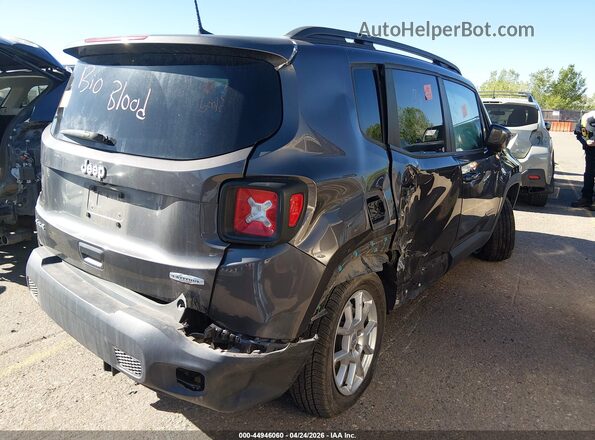 ZACNJDBB4MPM25694 2021 JEEP RENEGADE Gray Задня права чверть