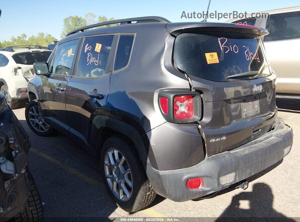 ZACNJDBB4MPM25694 2021 JEEP RENEGADE Gray Задня ліва чверть