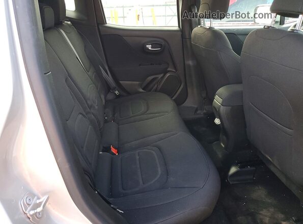 ZACNJDBB5MPM24473 2021 JEEP RENEGADE Silver უკანა სალონის ხედი