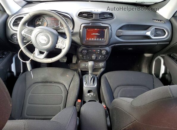 ZACNJDBB5MPM24473 2021 JEEP RENEGADE Silver წინა პანელის ხედი