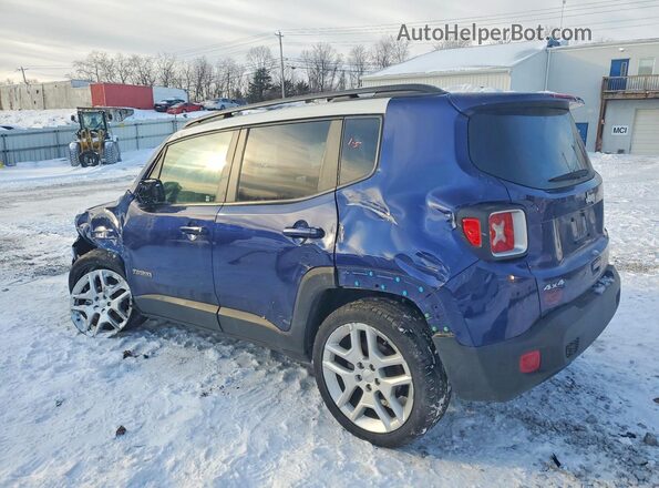 ZACNJDBB5MPM48949 2021 JEEP RENEGADE Blue Rear left