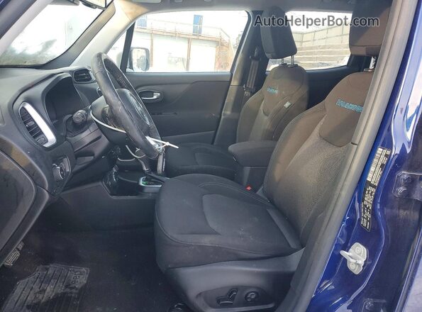 ZACNJDBB5MPM48949 2021 JEEP RENEGADE Blue Front interior view