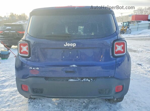 ZACNJDBB5MPM48949 2021 JEEP RENEGADE Blue Rear view