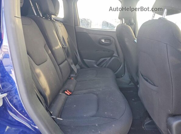 ZACNJDBB5MPM48949 2021 JEEP RENEGADE Blue Rear seats view
