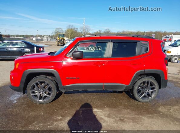 ZACNJDBB6MPM77523 2021 JEEP RENEGADE Red Widok wnętrza 360 stopni