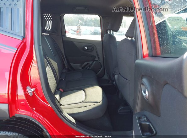 ZACNJDBB6MPM77523 2021 JEEP RENEGADE Red Widok naklejki z numerem VIN