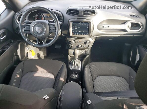 ZACNJDBB8MPM74087 2021 JEEP RENEGADE Teal Vista del salpicadero