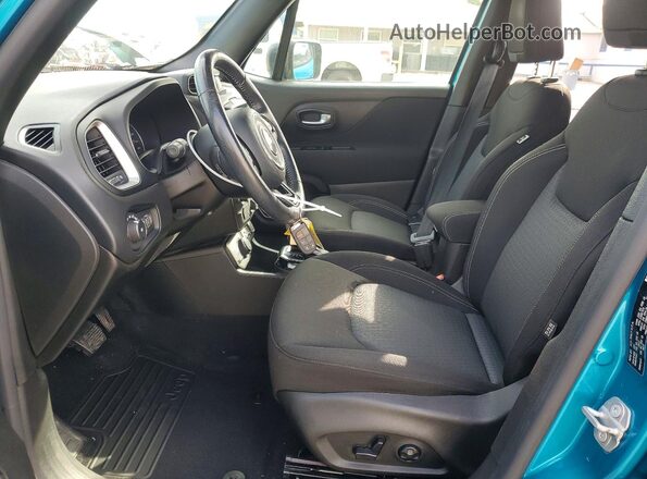 ZACNJDBB8MPM74087 2021 JEEP RENEGADE Teal Vista interior delantera
