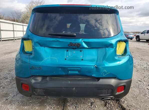ZACNJDBB8MPM74087 2021 JEEP RENEGADE Teal Vista trasera