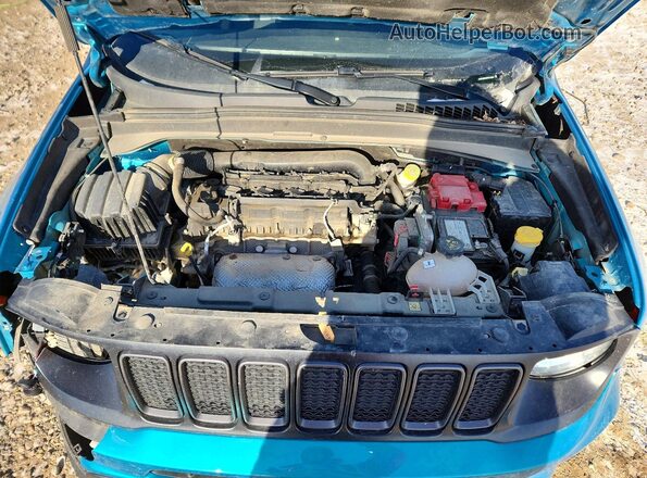 ZACNJDBBXMPN18624 2021 JEEP RENEGADE Blue Engine compartment view