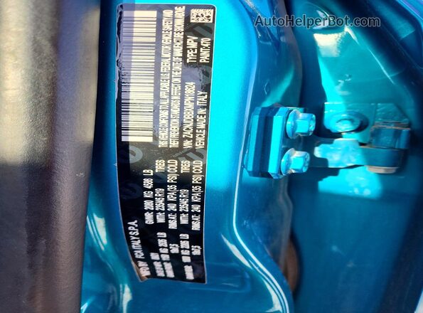 ZACNJDBBXMPN18624 2021 JEEP RENEGADE Blue 360 interior view