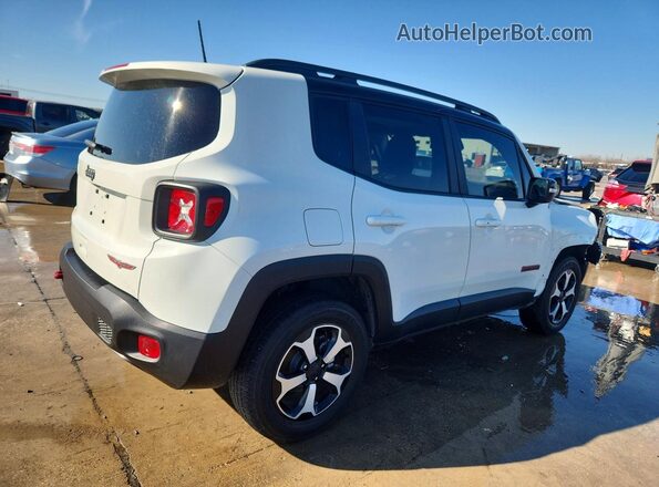 ZACNJDC19NPN99669 2022 JEEP RENEGADE White Հետևի աջ