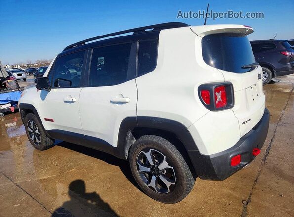 ZACNJDC19NPN99669 2022 JEEP RENEGADE White Հետևի ձախ