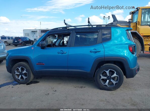 ZACNJDC1XMPN32271 2021 JEEP RENEGADE Blue Սալոնի 360 աստիճան տեսք