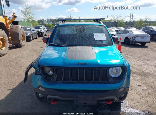 ZACNJDC1XMPN32271 2021 JEEP RENEGADE Blue Սարքավորումների վահանակի տեսք