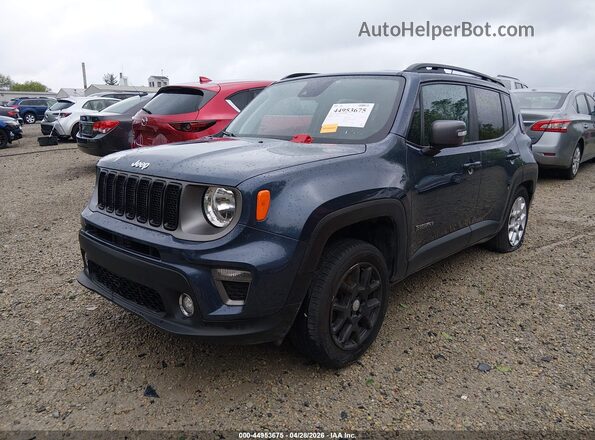 ZACNJDD10MPM26037 2021 JEEP RENEGADE Blue Przód lewy