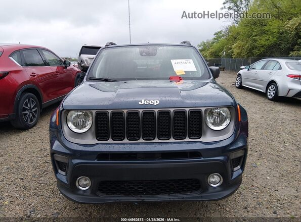 ZACNJDD10MPM26037 2021 JEEP RENEGADE Blue Widok wnętrza z tyłu