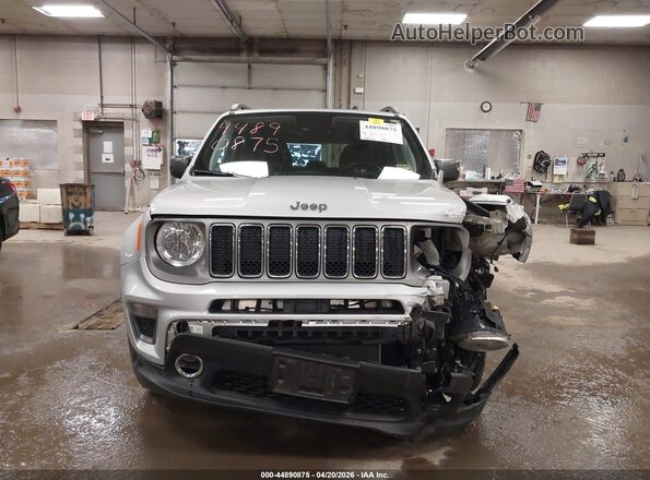 ZACNJDD19MPM34346 2021 JEEP RENEGADE Silver ხელსაწყოთა პანელის ხედი