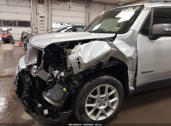 ZACNJDD19MPM34346 2021 JEEP RENEGADE Silver წინა ხედი