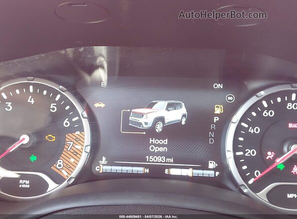 ZACNJDE10PPP24039 2023 JEEP RENEGADE Red Հետևի նստատեղերի տեսք
