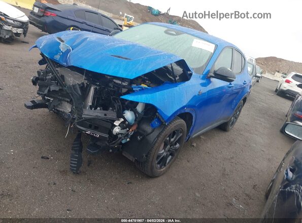 ZACPDFCW3R3A15709 2024 DODGE OTHER Blue Առջևի ձախ երեք քառորդ տեսարան