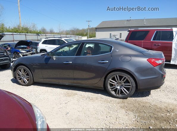 ZAM57RSA9G1174760 2016 MASERATI GHIBLI Gray Панорамний вид салону 360°