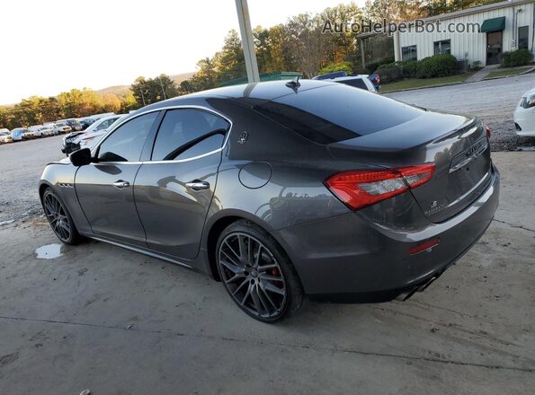ZAM57RSS4H1258138 2017 MASERATI GHIBLI Black Rear left