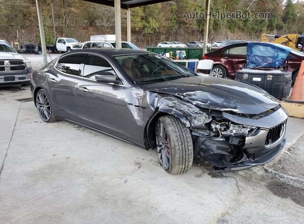 ZAM57RSS4H1258138 2017 MASERATI GHIBLI Black Front right