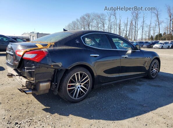 ZAM57RTAXG1174913 2016 MASERATI GHIBLI Черный Задняя правая четверть