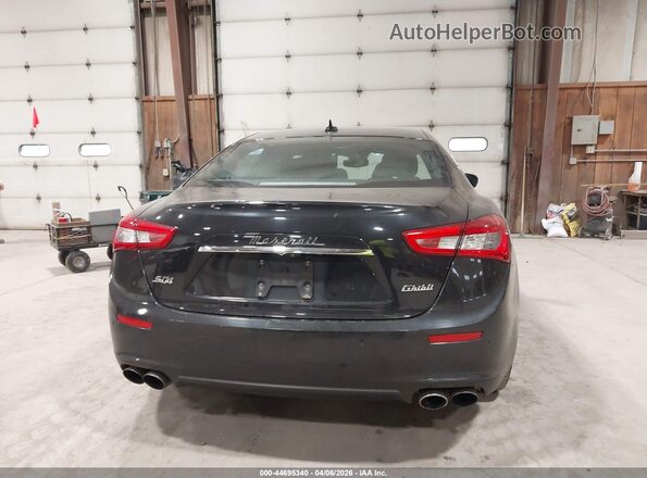ZAM57RTL1H1197614 2017 MASERATI GHIBLI Black 
