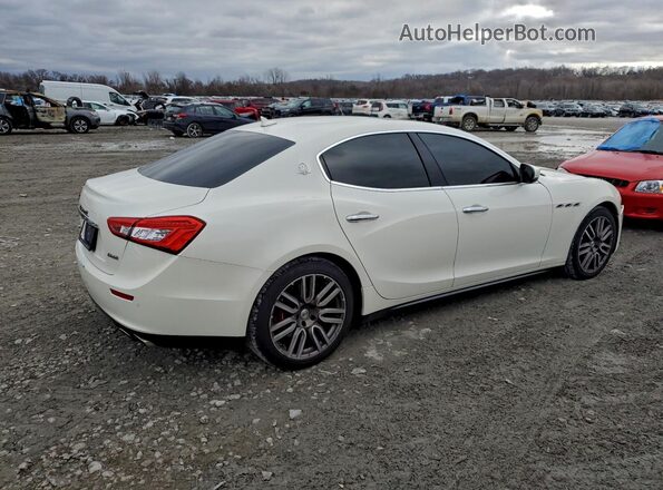 ZAM57RTL3H1242830 2017 MASERATI GHIBLI White Tył prawy