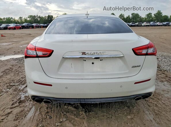 ZAM57XSA3K1311107 2019 MASERATI GHIBLI White 