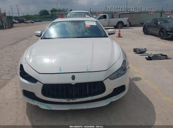 ZAM57XSA4H1226558 2017 MASERATI GHIBLI White Rear interior view