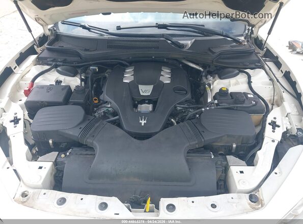 ZAM57XSA4H1226558 2017 MASERATI GHIBLI White Rear view