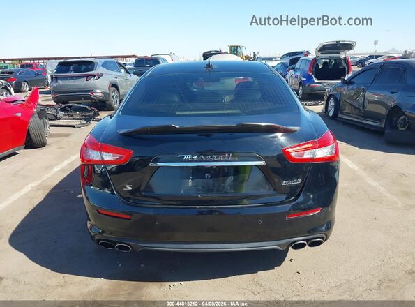 ZAM57XSA9J1292528 2018 MASERATI GHIBLI Black 