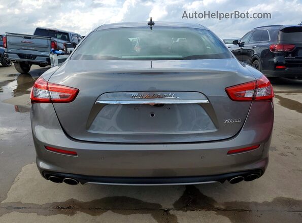 ZAM57XSL3J1300754 2018 MASERATI GHIBLI Gray 