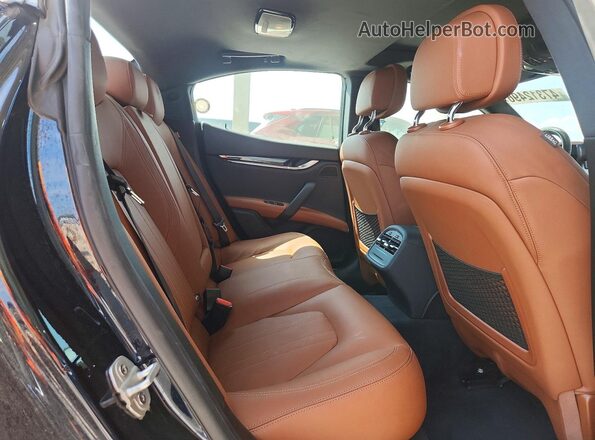 ZAM57YSA9M1367044 2021 MASERATI GHIBLI Blue Rear seats view