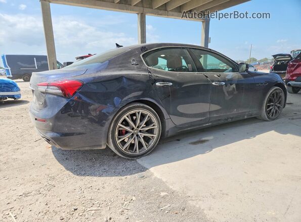 ZAM57YSA9M1367044 2021 MASERATI GHIBLI Blue Rear right