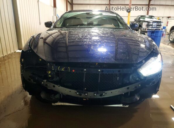 ZAM57YSLXK1319230 2019 MASERATI GHIBLI Blue Widok z przodu