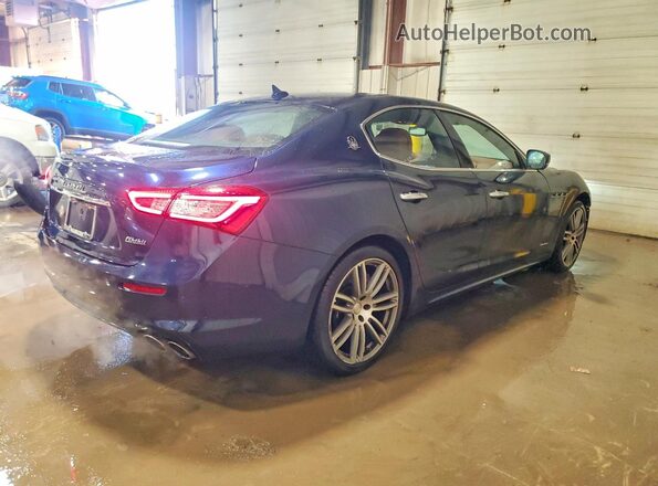 ZAM57YSLXK1319230 2019 MASERATI GHIBLI Blue Tył prawy