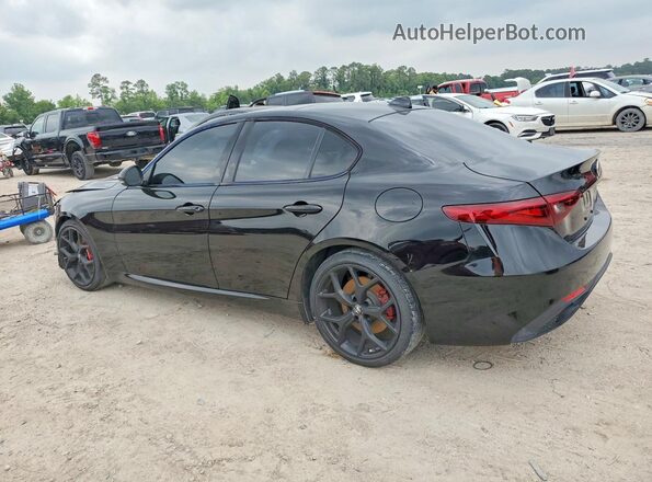 ZARFAMAN0L7626738 2020 ALFA ROMEO GIULIA Black Trasero izquierdo