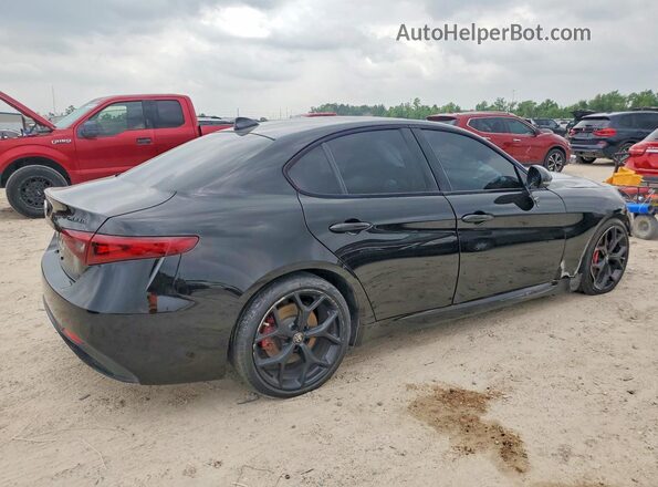 ZARFAMAN0L7626738 2020 ALFA ROMEO GIULIA Black Trasero derecho
