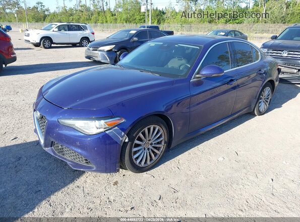 ZARFAMAN6M7644761 2021 ALFA ROMEO GIULIA Blue Front left