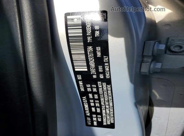 ZARFAMBN2R7677584 2024 ALFA ROMEO GIULIA Silver Շարժիչի բաժամունքի տեսք