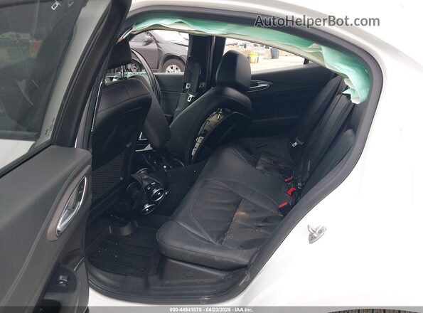 ZARFAMBN3N7656978 2022 ALFA ROMEO GIULIA White VIN კოდის სტიკერის ხედი