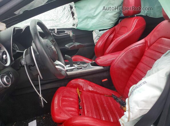 ZARFAMBN7N7666123 2022 ALFA ROMEO GIULIA Gray Widok wnętrza z przodu